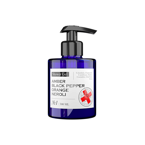 MANIAC GOURMET Гель для душа парфюмированный АмбраЧерный перецАпельсинНероли 1 3000 1538₽