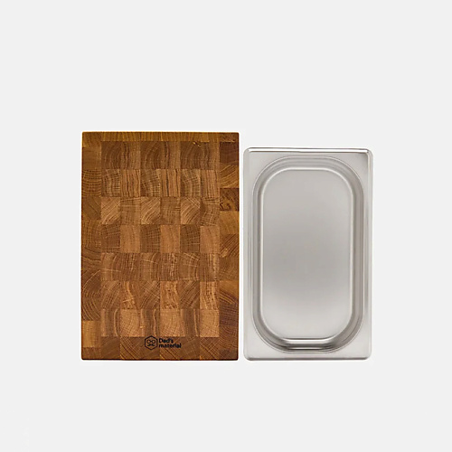 

DAD'S MATERIAL DAD`S MATERIAL Разделочная доска с торцевым выдвижным контейнером размер M, DAD`S MATERIAL Разделочная доска с торцевым выдвижным контейнером размер M