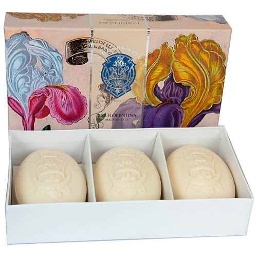 

LA FLORENTINA Набор мыла Florentina Iris. Флорентийский ирис 230, Набор мыла Florentina Iris. Флорентийский ирис
