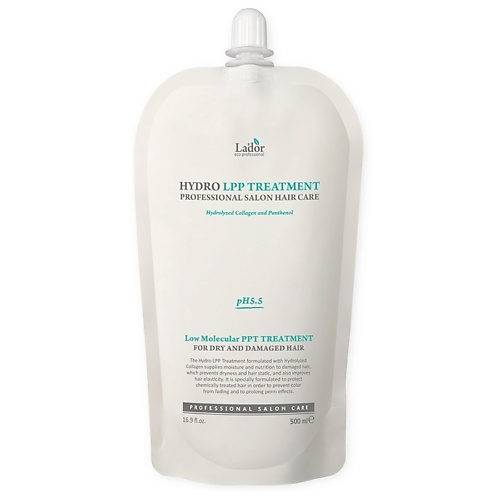 

LADOR Восстанавливающая и увлажняющая маска для поврежденных волос Hydro LPP Treatment 500, Восстанавливающая и увлажняющая маска для поврежденных волос Hydro LPP Treatment