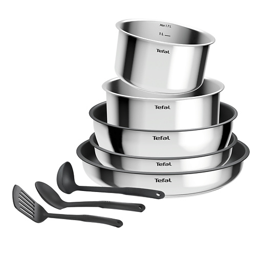 

TEFAL Набор посуды Ingenio Cook Eat L881S904, Набор посуды Ingenio Cook Eat L881S904