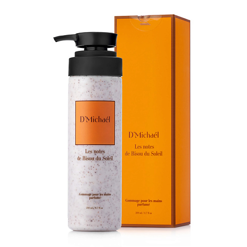 

D`MICHAEL Скраб для рук и тела Les notes de Bisou du soleil 200, Скраб для рук и тела Les notes de Bisou du soleil