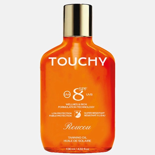 

TOUCHY Масло для усиления загара SPF8 130, Масло для усиления загара SPF8