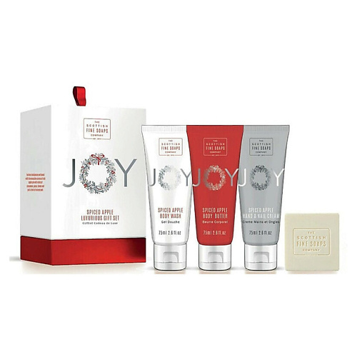 

SCOTTISH FINE SOAPS Набор Joy Spiced Apple Luxurious Gift Set, Набор Joy Spiced Apple Luxurious Gift Set