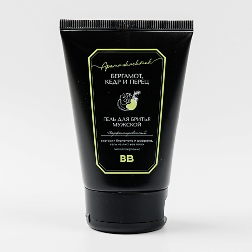 

ВКУСВИЛЛ Гель для бритья мужской "Бергамот, кедр и перец" 100, Гель для бритья мужской "Бергамот, кедр и перец"