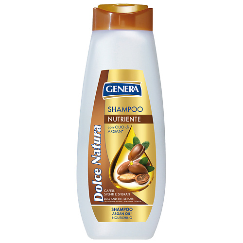 

GENERA Шампунь для сухих и поврежденных волос Dolce Natura с маслом Арганы 500, Шампунь для сухих и поврежденных волос Dolce Natura с маслом Арганы