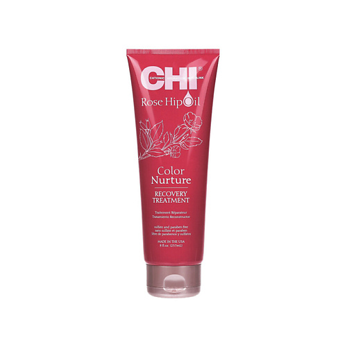 

CHI Маска с маслом шиповника Rose Hip Oil Recovery Treatment 237, Маска с маслом шиповника Rose Hip Oil Recovery Treatment