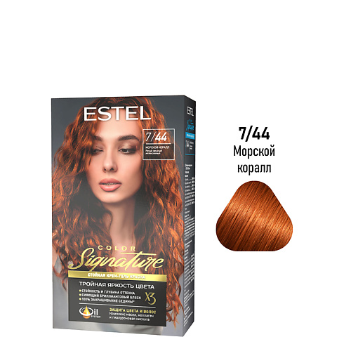 

ESTEL PROFESSIONAL ESTEL Стойкая крем-гель краска для волос COLOR SIGNATURE 170, ESTEL Стойкая крем-гель краска для волос COLOR SIGNATURE