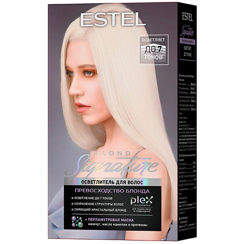 

ESTEL PROFESSIONAL ESTEL Набор для осветления BLOND SIGNATURE 170, ESTEL Набор для осветления BLOND SIGNATURE