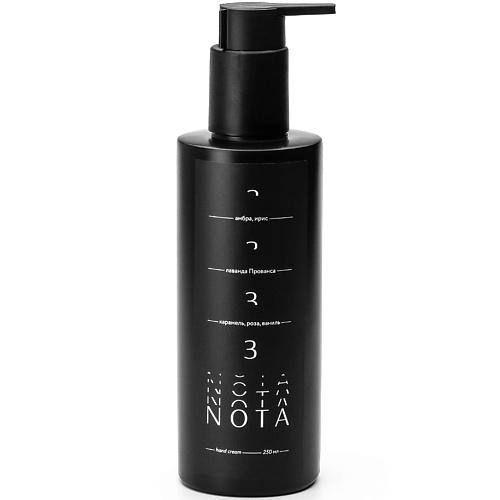 

NOTA Парфюмированный крем для рук №3 250, Парфюмированный крем для рук №3