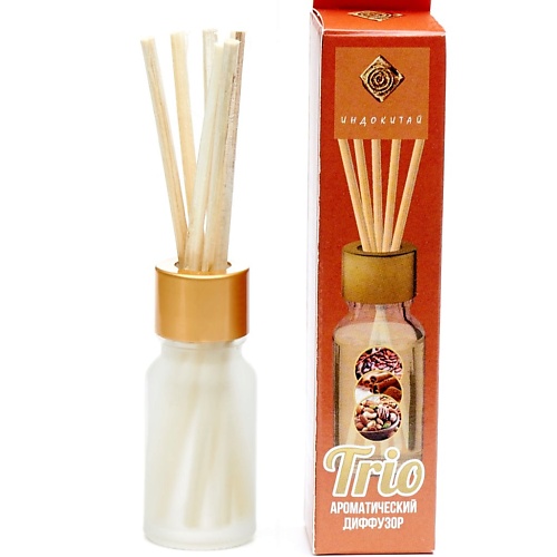 

ИНДОКИТАЙ Аромадиффузор. Какао, корица, орех 10, Аромадиффузор. Какао, корица, орех