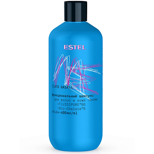 

ESTEL PROFESSIONAL ESTEL Функциональный шампунь для волос и кожи головы ME Это база 400, ESTEL Функциональный шампунь для волос и кожи головы ME Это база
