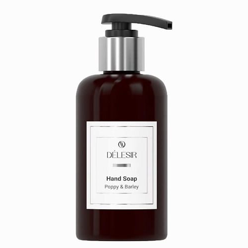 

DÉLESIR Жидкое мыло Hand Soap Poppy & Barley 300, Жидкое мыло Hand Soap Poppy & Barley