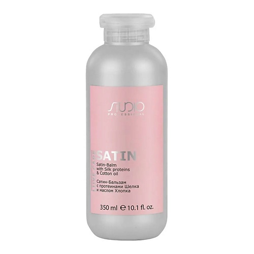 

STUDIO Сатин-Бальзам с протеинами шелка и маслом хлопка серии "Luxe Care" 350, Сатин-Бальзам с протеинами шелка и маслом хлопка серии "Luxe Care"