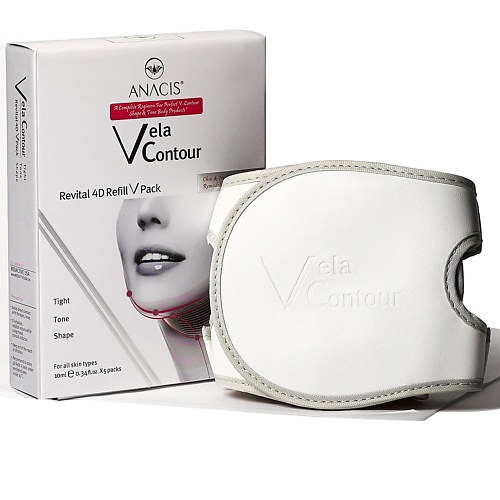 ANACIS Эластичная био-турмалиновая маска Vela Countur V Lift Band 1.0