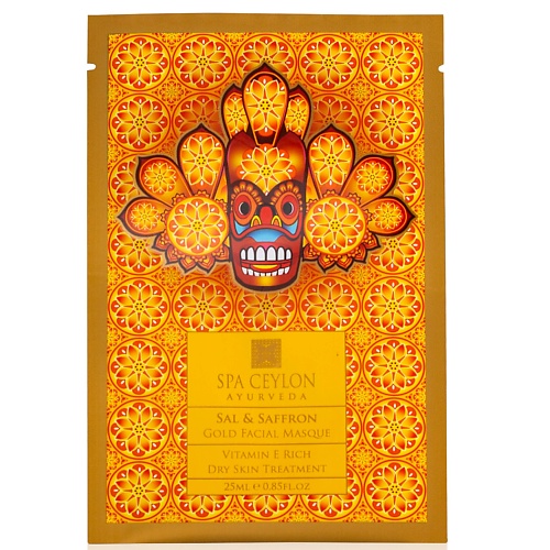 SPA CEYLON Золотая маска для лица САЛ И ШАФРАН 250 554₽