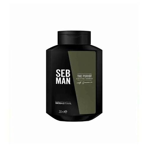 

SEBASTIAN PROFESSIONAL Очищающий шампунь SEB MAN The Purist Purifying, Очищающий шампунь SEB MAN The Purist Purifying