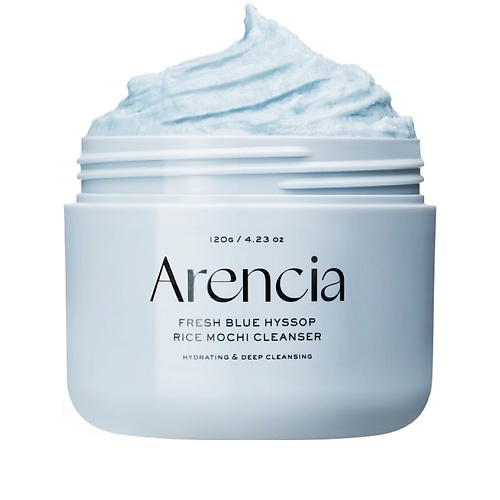 

ARENCIA Пенка для умывания с экстрактом иссопа RICE MOCHI 120, Пенка для умывания с экстрактом иссопа RICE MOCHI