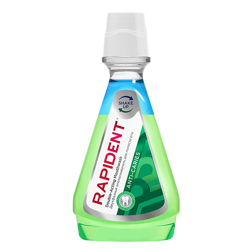 

RAPIDENT Двухфазный ополаскиватель для полости рта «Anti-caries» 360, Двухфазный ополаскиватель для полости рта «Anti-caries»