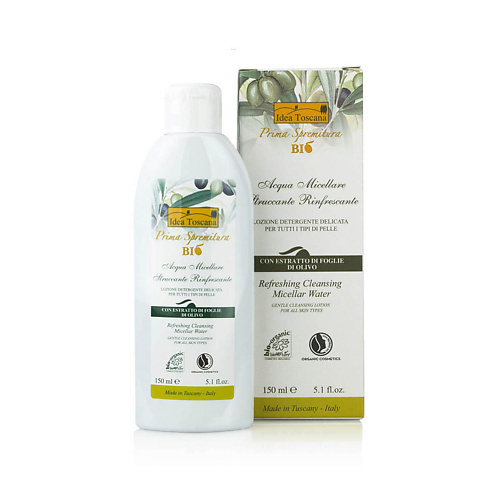

IDEA TOSCANA Освежающая мицеллярная вода для лица 150, Освежающая мицеллярная вода для лица