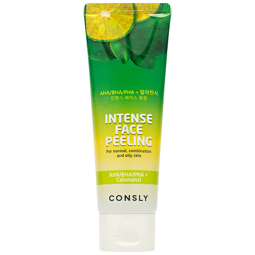 

CONSLY Гель для интенсивного очищения отшелушивающий Intense Face Peeling With Calamansi And AHA/BHA/PHA, Гель для интенсивного очищения отшелушивающий Intense Face Peeling With Calamansi And AHA/BHA/PHA