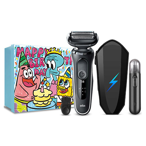 

BRAUN Электробритва Leopard 5 Series Foil Razors Full Body Washable, Электробритва Leopard 5 Series Foil Razors Full Body Washable