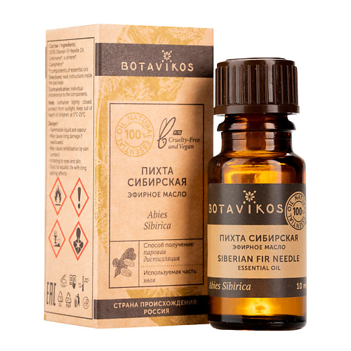 

BOTAVIKOS Эфирное масло Пихта сибирская 10, Эфирное масло Пихта сибирская