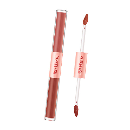 

PINK FLASH Глянцевый блеск для губ 2в1, Глянцевый блеск для губ 2в1