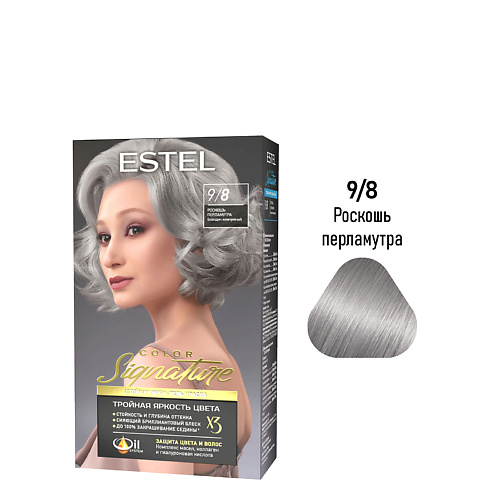 

ESTEL PROFESSIONAL ESTEL Стойкая крем-гель краска для волос COLOR SIGNATURE 170, ESTEL Стойкая крем-гель краска для волос COLOR SIGNATURE