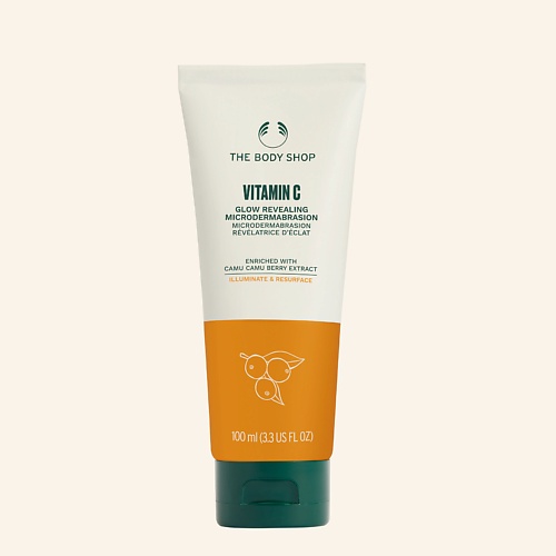 

THE BODY SHOP Скраб с витамином С для сияния кожи Vitamin C Glow Revealing Microdermabrasion 100, Скраб с витамином С для сияния кожи Vitamin C Glow Revealing Microdermabrasion