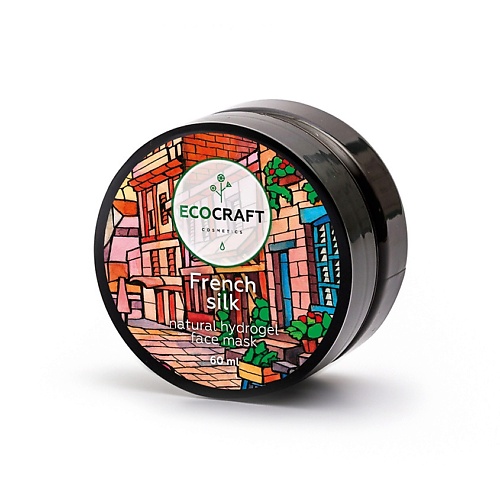 

ECOCRAFT Маска гидрогелевая для лица Французский шелк French Silk Natural Hydrogel Face Mask 150, Маска гидрогелевая для лица Французский шелк French Silk Natural Hydrogel Face Mask