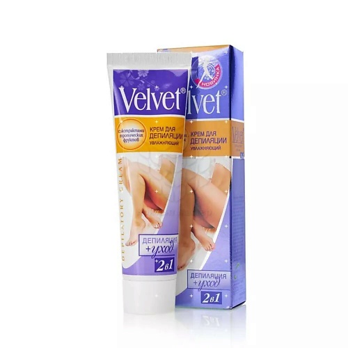 

COMPLIMENT Крем для депиляции 2 в 1 увлажняющий тропичические фрукты Velvet 100, Крем для депиляции 2 в 1 увлажняющий тропичические фрукты Velvet