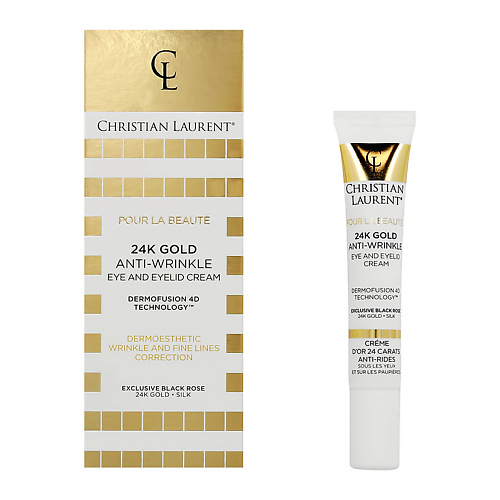 

CHRISTIAN LAURENT Крем для кожи вокруг глаз POUR LA BEAUTE с молекулярным золотом (против морщин) 20, Крем для кожи вокруг глаз POUR LA BEAUTE с молекулярным золотом (против морщин)