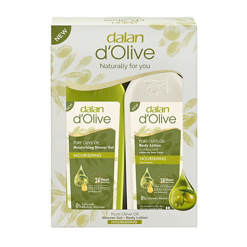 

DALAN Подарочный набор для тела D'Olive, Подарочный набор для тела D'Olive
