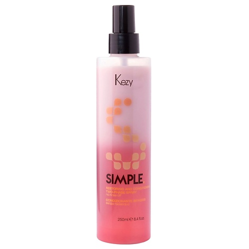

KEZY Восстанавливающий двухфазный спрей-кондиционер с биотином, SIMPLE 250, Восстанавливающий двухфазный спрей-кондиционер с биотином, SIMPLE