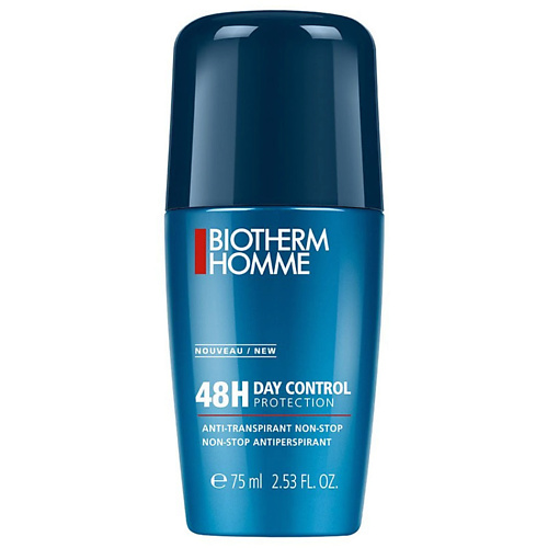 

BIOTHERM Мужской шариковый дезодорант-антиперспирант с минеральным комплексом Homme 48H Day Control 75, Мужской шариковый дезодорант-антиперспирант с минеральным комплексом Homme 48H Day Control