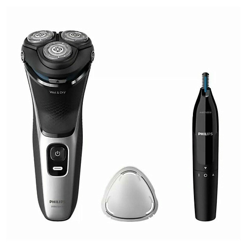   Лэтуаль PHILIPS Электробритва для сухого и влажного бритья Series 3000 S3143/02