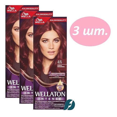 

WELLA Cтойкая крем-краска для волос WELLATON 330, Cтойкая крем-краска для волос WELLATON