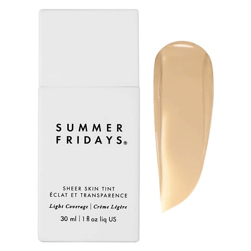 

SUMMER FRIDAYS Тональная основа Sheer Skin Tint, Тональная основа Sheer Skin Tint