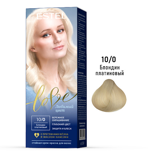 

ESTEL Стойкая крем-краска для волос LOVE, Стойкая крем-краска для волос LOVE