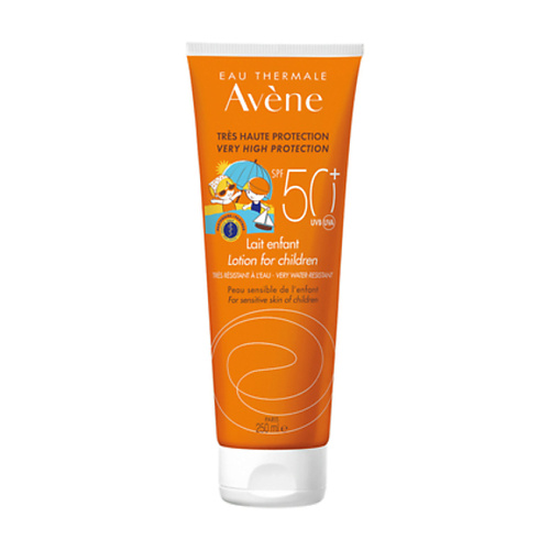 

AVENE Солнцезащитное молочко для чувствительной кожи детей SPF50+ High Protection Lotion For Children 250, Солнцезащитное молочко для чувствительной кожи детей SPF50+ High Protection Lotion For Children