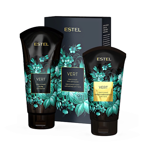 

ESTEL Набор для ухода за телом VERT цветочный, Набор для ухода за телом VERT цветочный