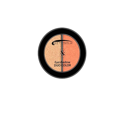

SITISILK Тени для век 2-х цветные DUO COLOR, Тени для век 2-х цветные DUO COLOR