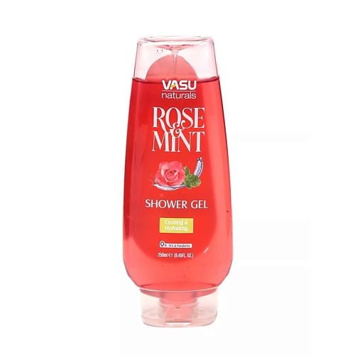

VASU Гель для душа роза и мята (Shower Gel Rose Mint) 250, Гель для душа роза и мята (Shower Gel Rose Mint)