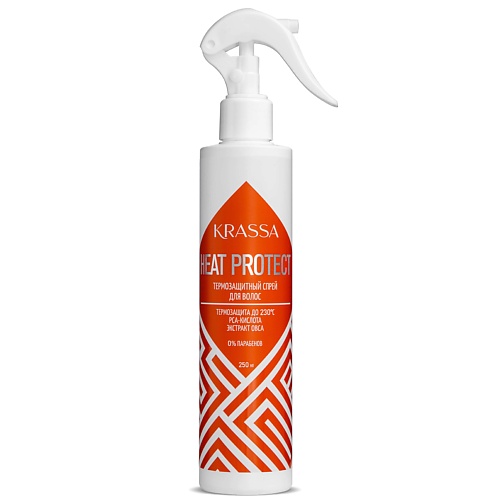 

KRASSA Professional Термозащитный спрей для волос 250, Professional Термозащитный спрей для волос