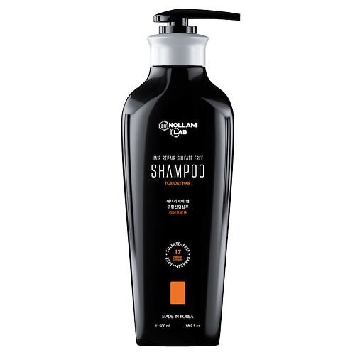 

NOLLAM LAB Восстанавливающий бессульфатный шампунь для жирных волос 500, Восстанавливающий бессульфатный шампунь для жирных волос