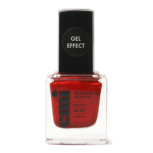 

EMI Ультрастойкий лак с гель-эффектом Малиновый красный №032, Ультрастойкий лак с гель-эффектом Малиновый красный №032