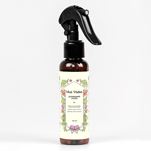 

MUI THOM Парфюмированный спрей для дома IV 100, Парфюмированный спрей для дома IV