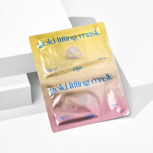 

A`SKIN CARE Гидрогелевая лифтинг маска для лица GOLD LIFTING MASK 1, Гидрогелевая лифтинг маска для лица GOLD LIFTING MASK