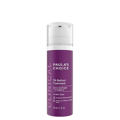 

PAULA'S CHOICE Сыворотка для лица Clinical 1% Retinol Treatment 30, Сыворотка для лица Clinical 1% Retinol Treatment